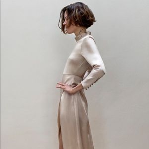 Zara Limited Edition Satin Effect Dress